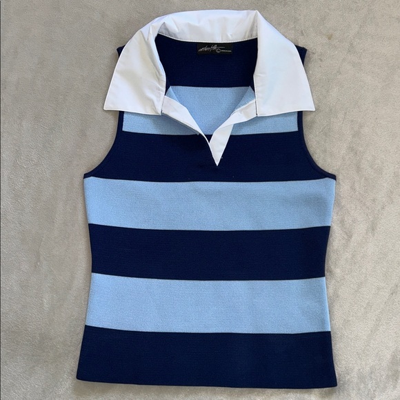 On Twelfth Tops - On Twelfth Cropped Polo NEW